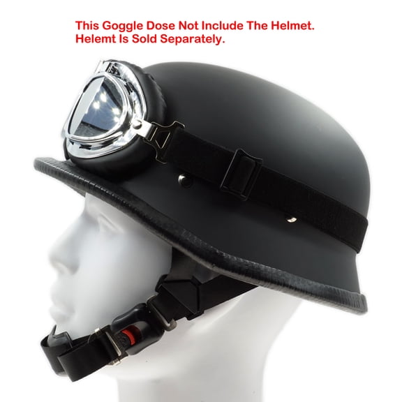 Vintage Aviator Pilot Motorcycle Bike Goggles Protective Glasses