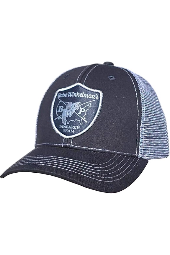 Vintage Babe Winkelman Fishing Hat Great Mesh Breathable Trucker Cap Gift for Dad Men Women UPF Wide Brim Protective UV Outdoor Summer Fishing