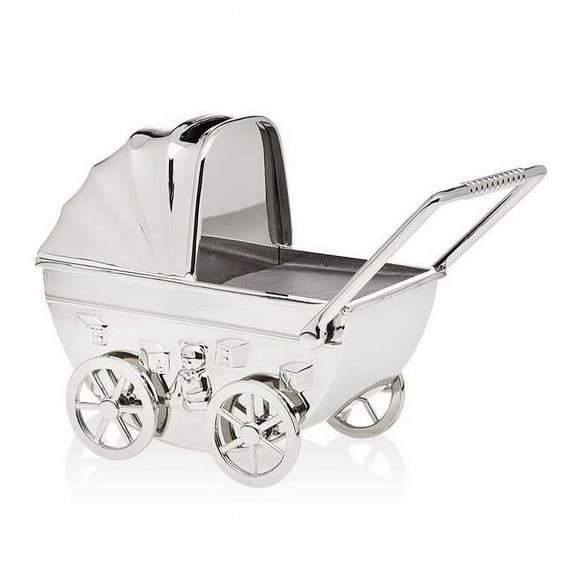 Godinger Baby Carriage Money Bank