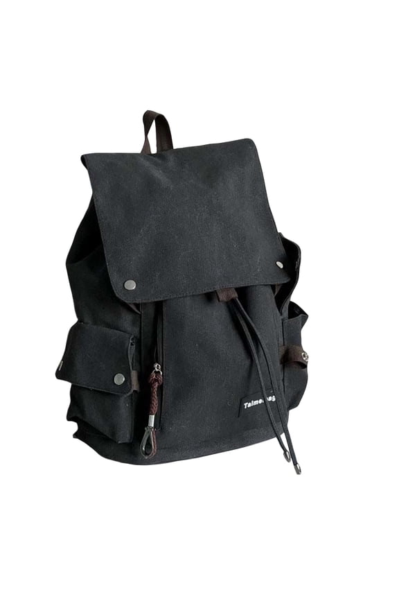 Vintage Backpack Fit 15.6 Inch Laptop Cool Retro Book Bag Japanese Techwear Alt Emo Backpack Goth Punk Rucksack