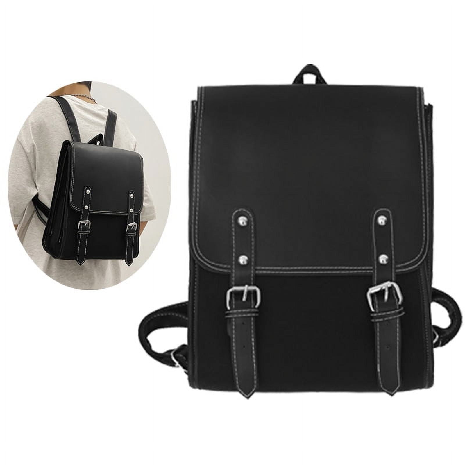 Teacher Backpacks Leather School Backpacks for Teen Girls Women Lightweight College  School Bag Travel Laptop Backpack for Student Cute Teen Bookbags Crossbody  Bags for Women Trendy Black Leather - Walmart.com