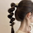 thumbnail image 1 of Vintage Ball Heart Straight Elastic Headband For Women Girls Ponytial Holder Hair Tie Scrunchie Hairband Hair Accessories, 1 of 10