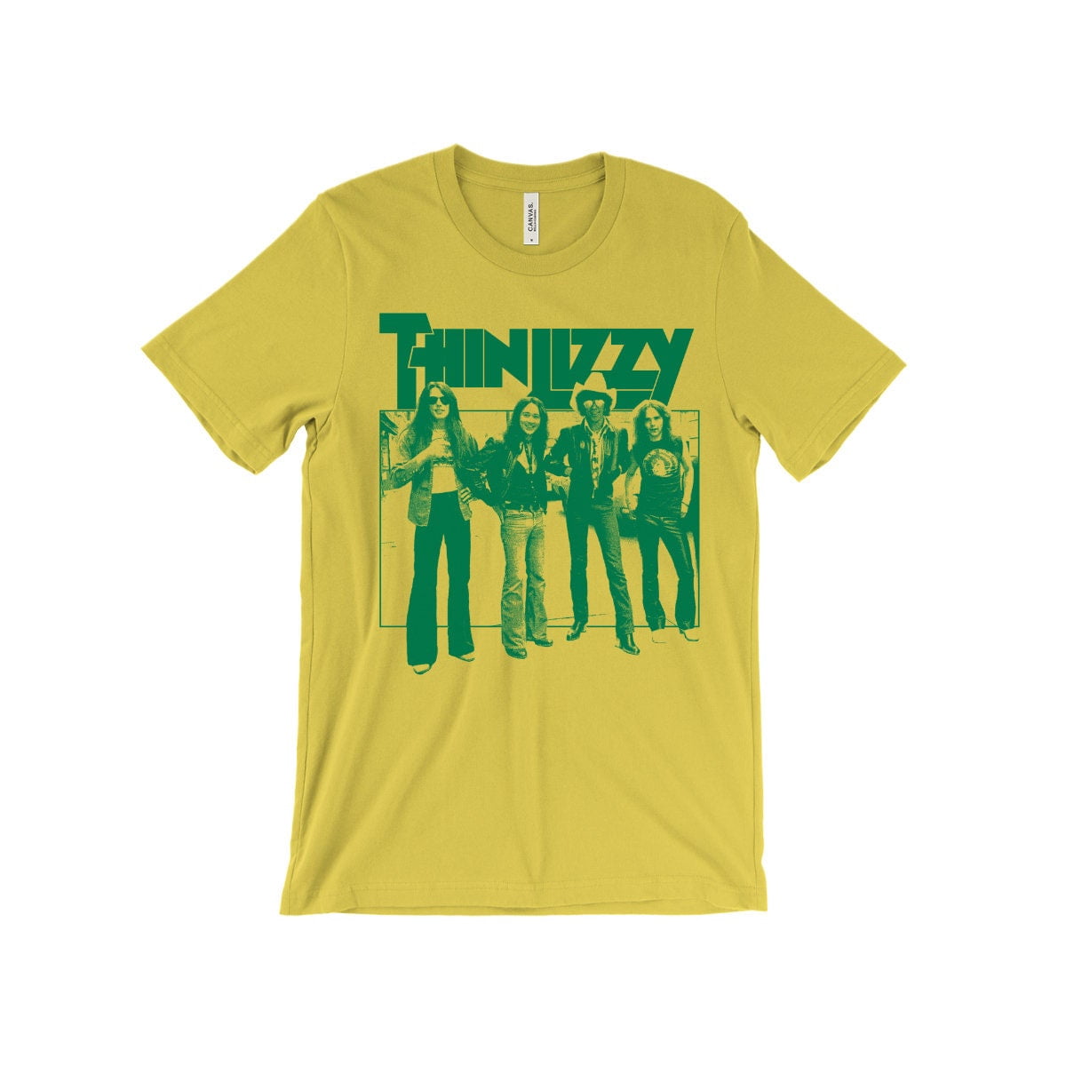 Vintage Band Graphic T-Shirt - Retro 70s 80s Rock Music Concert Merch ...