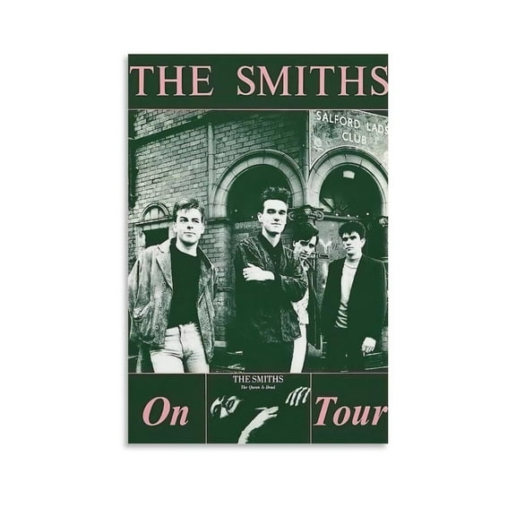 Vintage Band Music Poster The Smiths Posterstyle