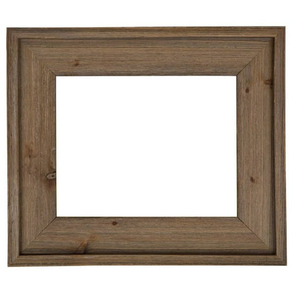 Vintage BarnWood Open Back Frame 16x20"" - Grey/Brown (Shades vary from frame to frame)