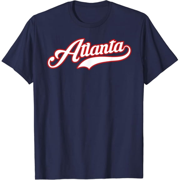 Vintage Baseball ATL Gameday Graphic T-Shirt