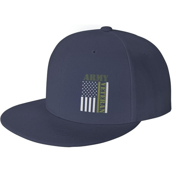 Vintage Baseball Cap for Men Women Army Veteran Dad Hat Adjustable Trucker Sports Hat Black