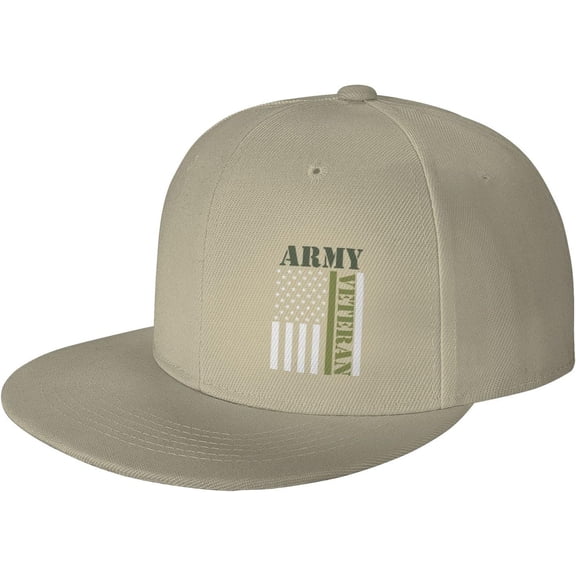 Vintage Baseball Cap for Men Women Army Veteran Dad Hat Adjustable Trucker Sports Hat Black