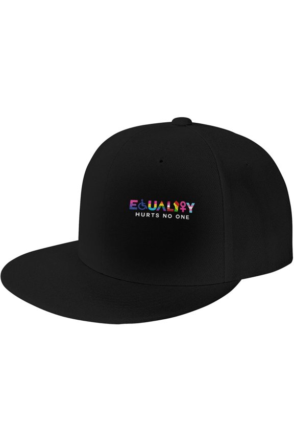 Vintage Baseball Cap for Men Women Equality Hurts No One Equal Rights LGBT Dad Hat Adjustable Trucker Sports Hat Black