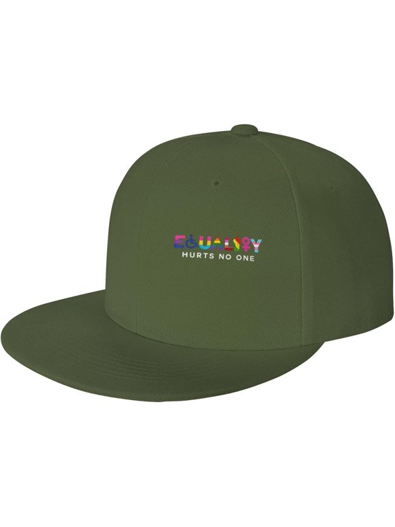 Vintage Baseball Cap for Men Women Equality Hurts No One Equal Rights LGBT Dad Hat Adjustable Trucker Sports Hat Black
