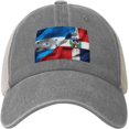 Vintage Baseball Caps Hondurans Honduras Flag Dominican Republic Flag
