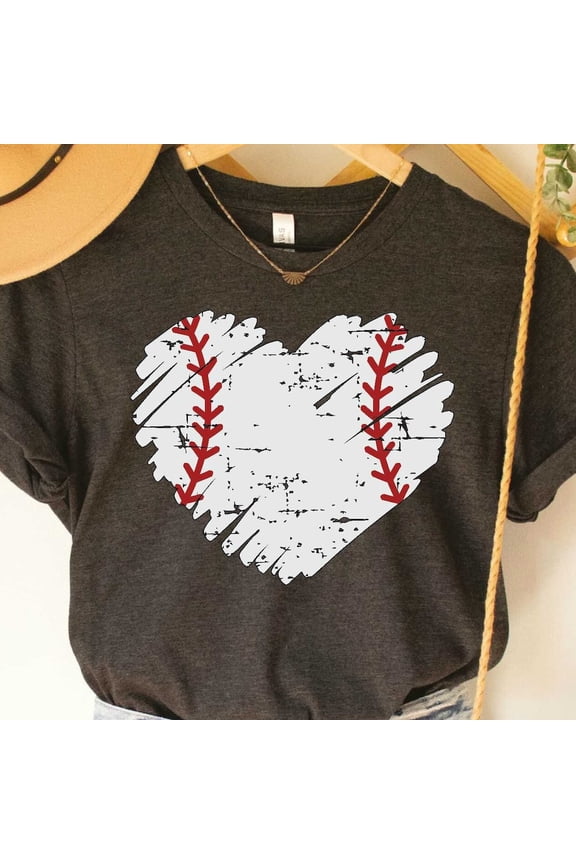 Vintage Baseball Heart Baseball Mom I Love Baseball Baseball Player Team Baseball Fan - Perfect Gifts For Everyone