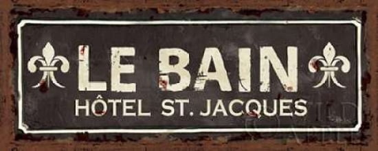 Vintage Bath IV Canvas Art - Pela Studio (10 x 20)