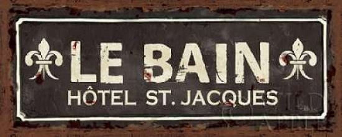 Vintage Bath IV Canvas Art - Pela Studio (24 x 48)