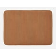 thumbnail image 1 of Vintage Bath Mat, Horizontal Ogee Pattern Funky Colors Retro Inspired Geometric Pattern, Plush Bathroom Decor Mat with Non Slip Backing, 29.5" X 17.5", Burnt Orange Turquoise, by Ambesonne, 1 of 2