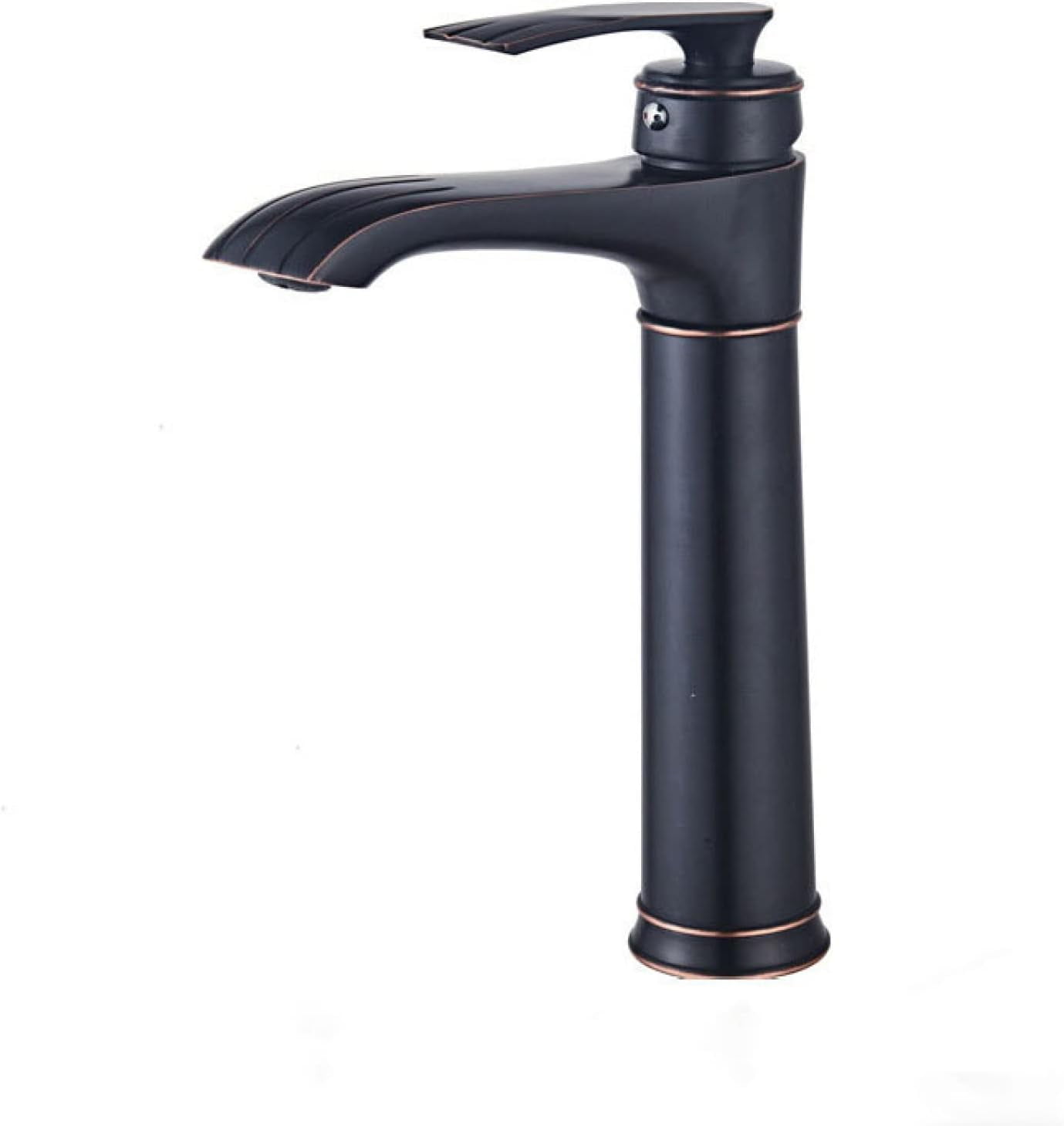 Vintage Bathroom Faucet Black, Single Handle Bathroom Sink Faucet, Cold Hot Mixer Vintage Vanity Tap, Bathroom Faucet Antique Brass, High