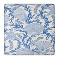 thumbnail image 1 of Vintage Beach Starfish Elastic Tablecloth, Square Fitted Cover for Outdoor Dining, Soft Wrinkle-Free Fabric, Windproof Secure Fit, Nautical Summer Design for 36x36 Tables, 1 of 5