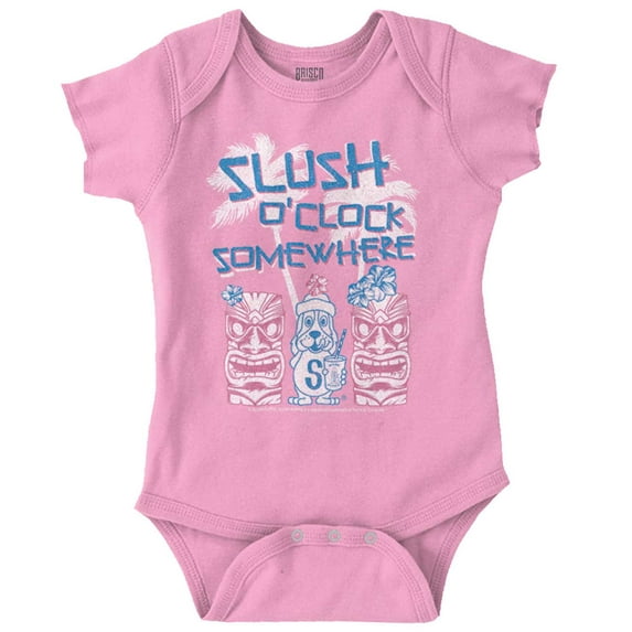Vintage Beach Vacation Slush Puppie Bodysuit Jumper Girls Infant Baby Brisco Brands 12M