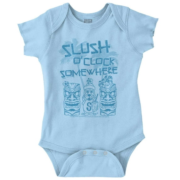 Vintage Beach Vacation Slush Puppie Bodysuit Jumper Girls Infant Baby Brisco Brands 12M