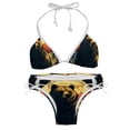 thumbnail image 1 of Vintage Bear Detachable Sponge Adjustable Strap Bikini Set Two-Pack Swim Suits - Ideal for Beach and Pool Scenes, 1 of 6