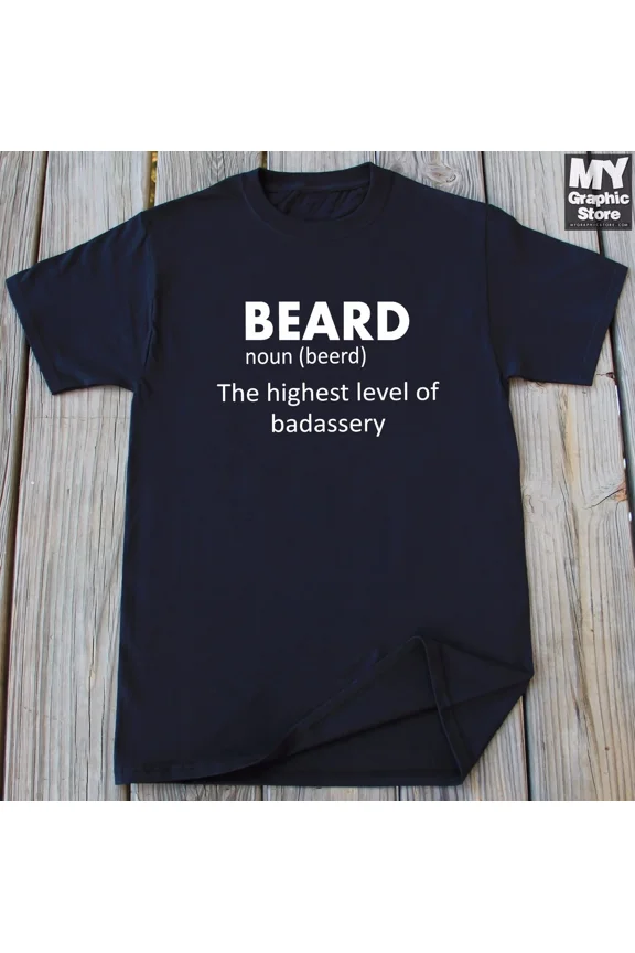 Vintage Beard T-Shirt Funny Beard Guy Grandpa Dad Fathers Day Christmas Birthday Gift - Perfect Gifts For Everyone