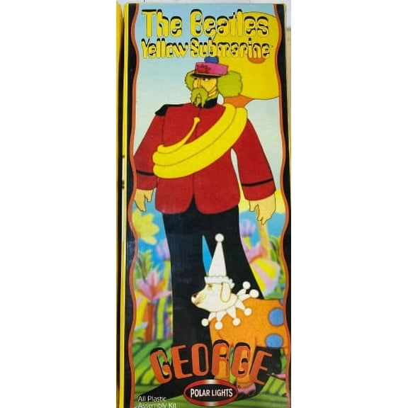 Vintage Beatles Yellow Submarine "George Harrison" Plastic Figure Model.