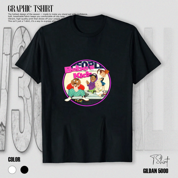 Vintage Bebe Kids Retro Cartoon Nostalgic Throwback Art Unisex T-Shirt, up to size 5XL