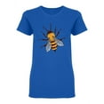 thumbnail image 1 of Vintage Bee Design Shaped T-Shirt Women -Image by Shutterstock, Female x-Large, 1 of 2