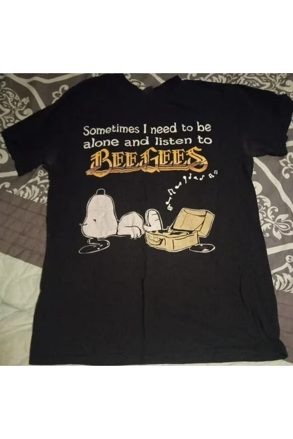 Vintage Bee Gees Band Graphic T-shirt Short All Size S to 5XL 2F908