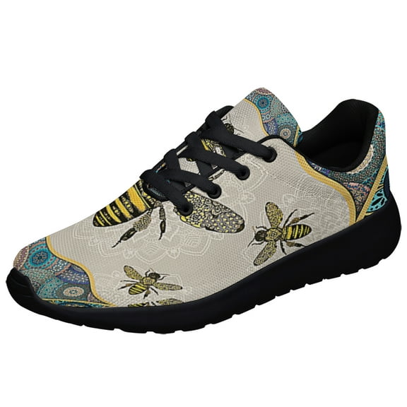 Vintage Bee Shoes Sneakers Black Size 3.5