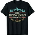 thumbnail image 1 of Vintage Beer Breweries are Calling and I Must Go Craft Beer T-Shirt, 1 of 5