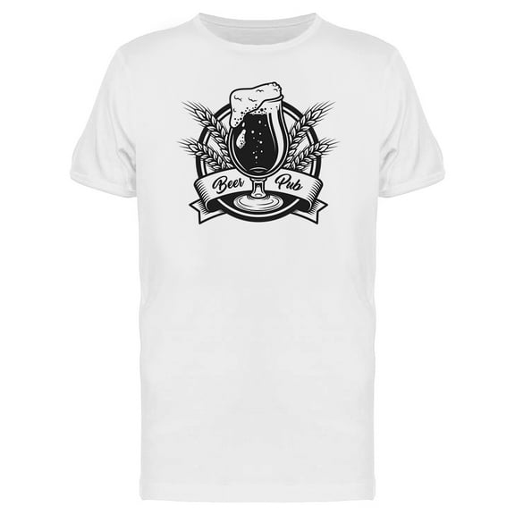 Vintage Beer Pub T-Shirt Men -Image by Shutterstock, Male 3X-Large