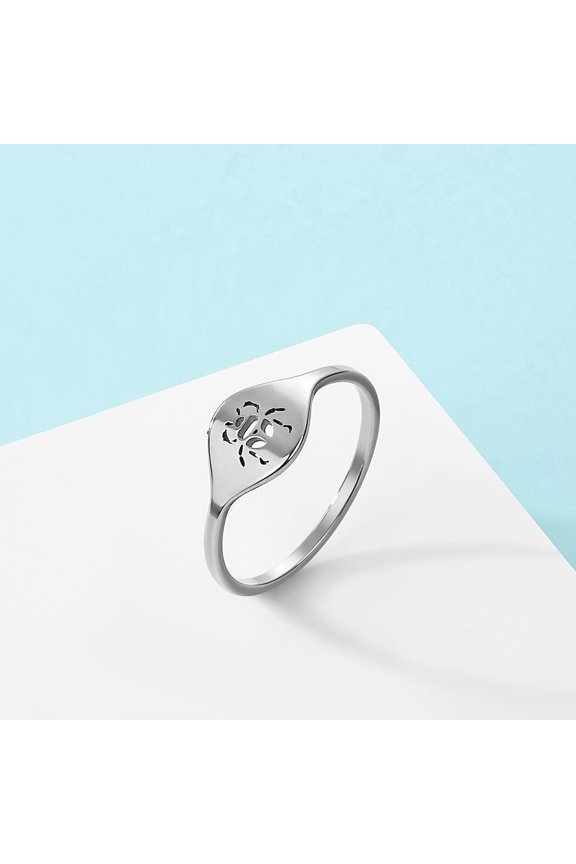 Vintage Beetle Insect Ring Animal Element Ring Signet Ring Party Accessories