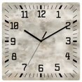 thumbnail image 1 of Vintage Beige Wooden Wall Clock Silent Non Ticking, Modern Abstract Art Oil Painting Square Wall Clocks Battery Operated, Decor Clock for Home Office, Living Room, Kitchen, 12 Inch, 1 of 9