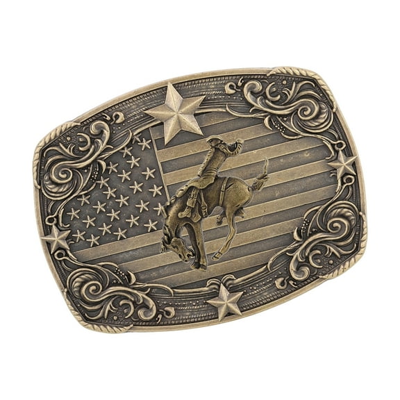 Vintage Belt Buckle Replacement Retro Horse Belt Buckle Metal Photo Props