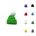 thumbnail image 1 of Vintage Beret Bucket Hat And Beret, Red Beret, Straw Fedora, for Winter Beret Mini Fun Knitted Little Hat Diy Doll Toy Accessories Woolen Hat Finger Decoration Hat, 1 of 3