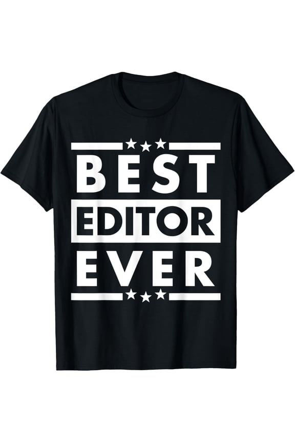 Vintage Best EDITOR Ever, World's greatest EDITOR T-Shirt