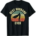 thumbnail image 1 of Vintage Best Husband Ever Superhero Fun Retro Graphic T-Shirt, 1 of 4