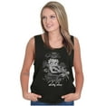 thumbnail image 1 of Vintage Betty Boop Biker Chick Tank Top Tee Shirt Women Brisco Brands S, 1 of 5