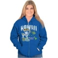 thumbnail image 1 of Vintage Betty Boop Hawaii Map Outline Women Plus Size Zipper Hoodie Brisco Brands 5X, 1 of 5