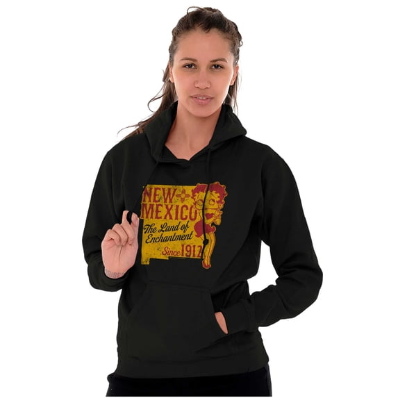 Vintage Betty Boop New Mexico State Hoodie Sweatshirt Women Brisco Brands S