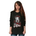 thumbnail image 1 of Vintage Betty Boop Roses Be Mine Women's Long Sleeve T Shirt Brisco Brands S, 1 of 5