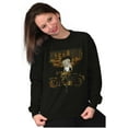 thumbnail image 1 of Vintage Betty Boop Tough Biker Babe Women Crewneck Sweatshirt Brisco Brands S, 1 of 5