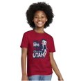 thumbnail image 1 of Vintage Betty Boop Utah State Outline Girls Kids T Shirt Tees Teen Brisco Brands XS, 1 of 6