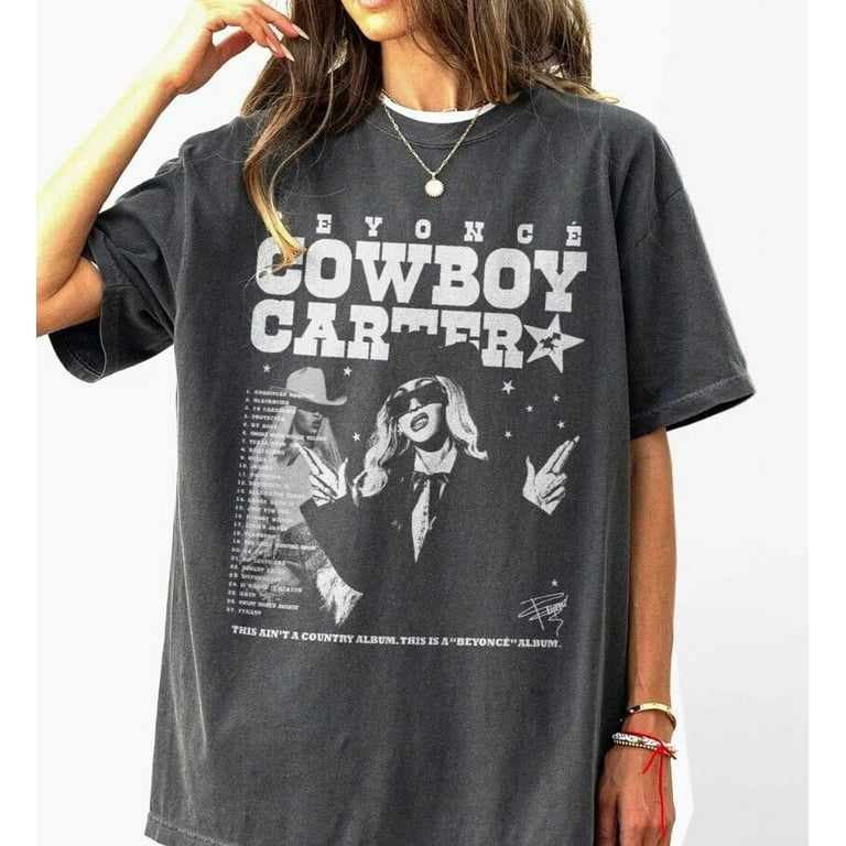 Vintage Beyonce Cowboy Carter Shirt Unisex Short Sleeve T-Shirt