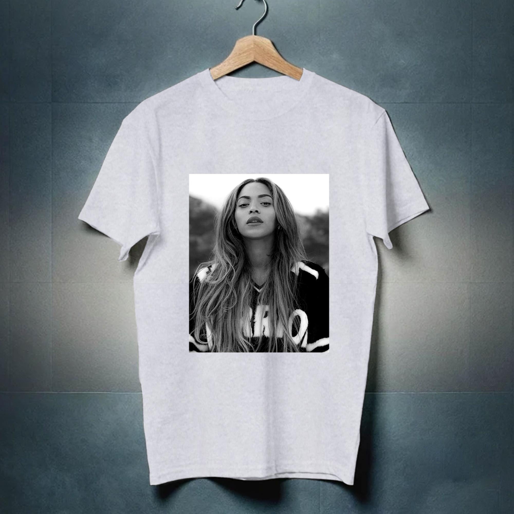 Vintage Beyonce Shirt-Black And White tshirt-Renaissance Tour- 90s