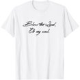 Vintage Bible Verse Bless The Lord Oh My Soul Jesus Christ TShirt