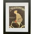 thumbnail image 1 of Vintage Bicycle Poster "Northampton Bicycles" (1895) Framed Art Generic, 1 of 6