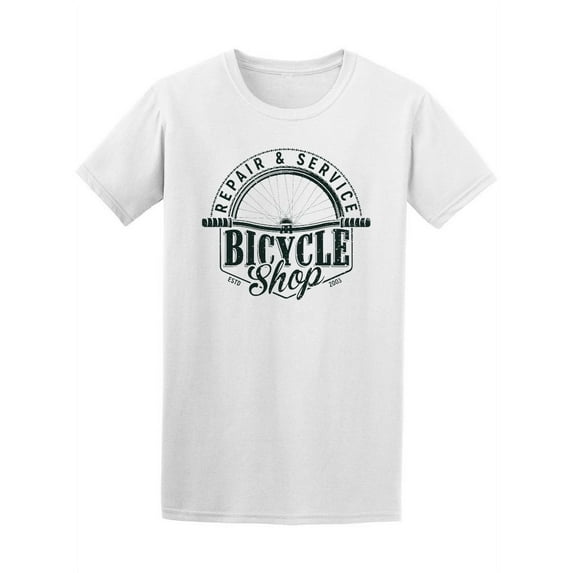Vintage Bicycles Repair Shop T-Shirt Men -Image by Shutterstock, Male XX-Large