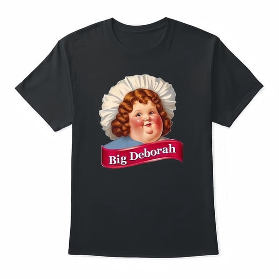 Vintage Big Deborah Tshirt, Shirt Short Sleeve, For Men, For Women Top
